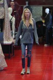 Tara Reid - Shopping for Halloween Costumes in West Hollywood 10/23/2019