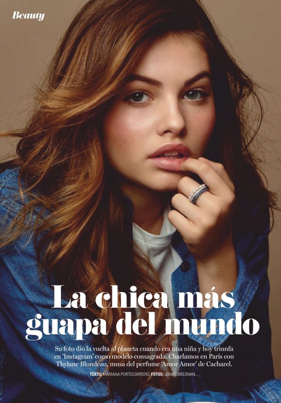 Thylane Blondeau - Cosmopolitan Spain November 2019 Issue