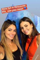 Victoria Justice and Madison Reed - Social Media 10/22/2019