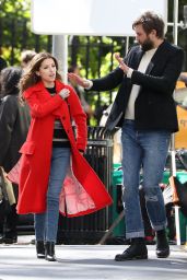 Anna Kendrick - Filming the New Series "Love Life" in NYC 11/01/2019