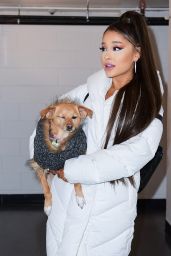 Ariana Grande - Backstage at Her Sweetener World Tour Concert in Charlottesville