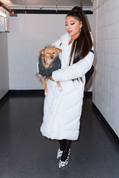 Ariana Grande - Backstage at Her Sweetener World Tour Concert in Charlottesville
