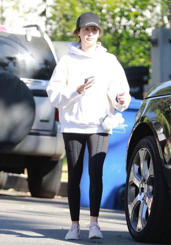 Ashley Tisdale in Tights - Out in Los Angeles 10/31/2019