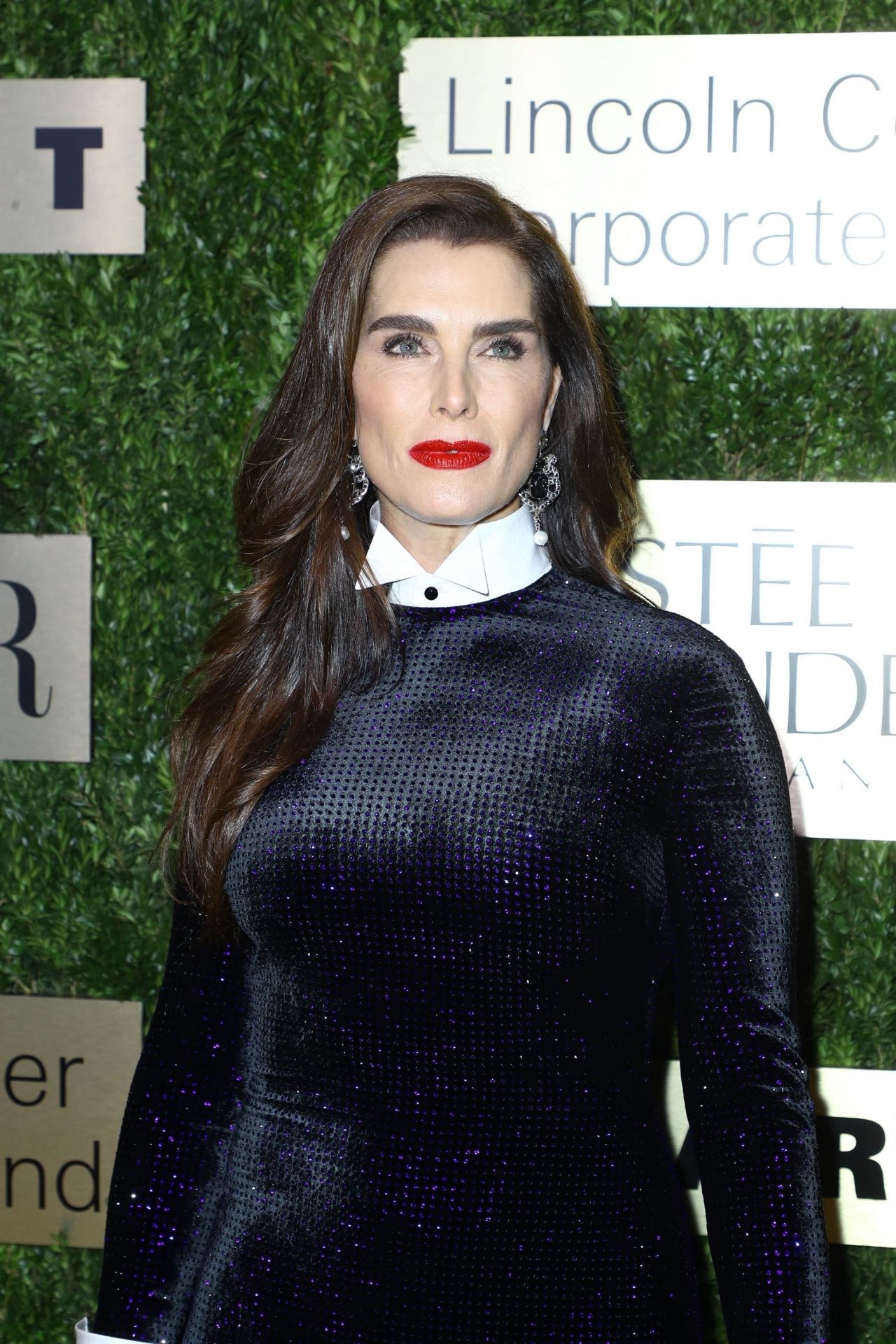 BROOKE SHIELDS Arrives at Calvin Klein Fashion Show in New 