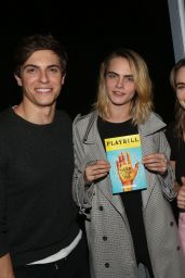 Cara Delevingne and Ashley Benson - Backstage at the New Alanis Morissette Musical "Jagged Little Pill" on Broadway