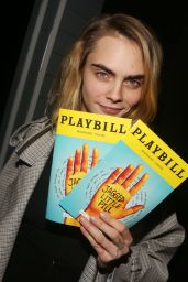 Cara Delevingne and Ashley Benson - Backstage at the New Alanis Morissette Musical "Jagged Little Pill" on Broadway