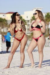 Carmen Valentina and Stefania Mafra - Miami Beach 11/27/2019