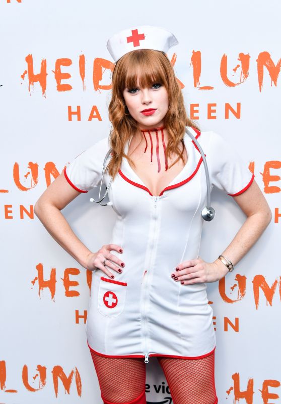 Caroline Silta – Heidi Klum’s 20th Annual Halloween Party in NY