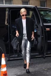 Charlize Theron Chic Style - New York City 11/12/2019
