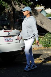 Christina Milian - Working at Her Beinet Box Truck in LA 11/24/2019