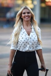 Christine McGuinness at the ITV Studio’s in London 11/04/2019