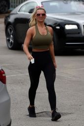Christine McGuinness in Workout Gear 11/21/2019