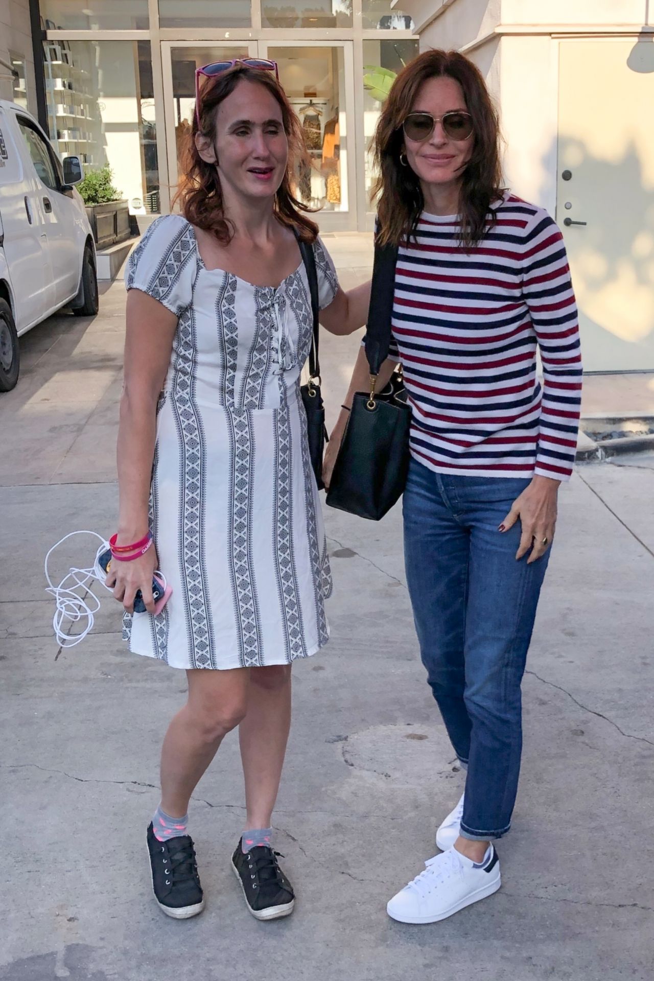 Courteney Cox at Club Monaco in LA 11/06/2019 • CelebMafia