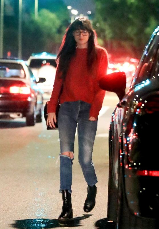 Dakota Johnson - Leaving Mèche Salon in Beverly Hills 11/21/2019