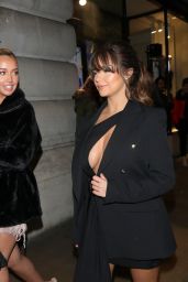Demi Rose Night Out Style - Cafe Royal in London 11/14/2019