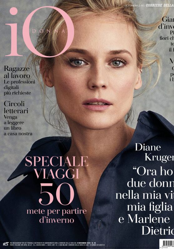 Diane Kruger - Io Donna del Corriere della Sera 11/09/2019 Issue ...