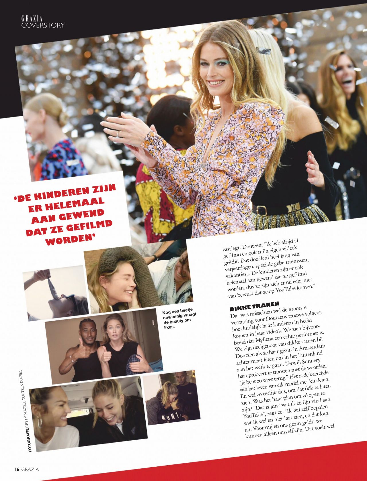 Doutzen Kroes - Grazia Netherlands 11/13/2019 Issue • CelebMafia