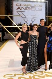 Elizabeth Banks, Naomi Scott, Kristen Stewart and Ella Balinska – “Charlies Angels” Premiere in London