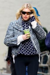 Elsa Hosk Looks Stylish - NYC 11/14/2019