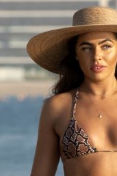 Francesca Allen in a Bikini - Holiday in Dubai 11/26/2019