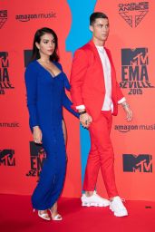 Georgina Rodriguez and Cristiano Ronaldo – 2019 MTV Europe Music Awards