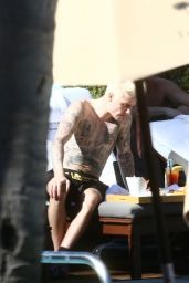 Hailey Rhode Bieber - by the Pool in Miami Beach 11/28/2019