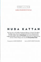 Huda Kattan - Vogue Magazine India November 2019 Issue
