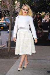 Jemima Kirke is Stylish in White Outfit11/04/2019