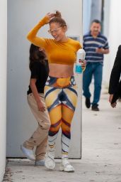 Jennifer Lopez in Spandex - Leaving the Dance Studio in Miami 11/02/2019
