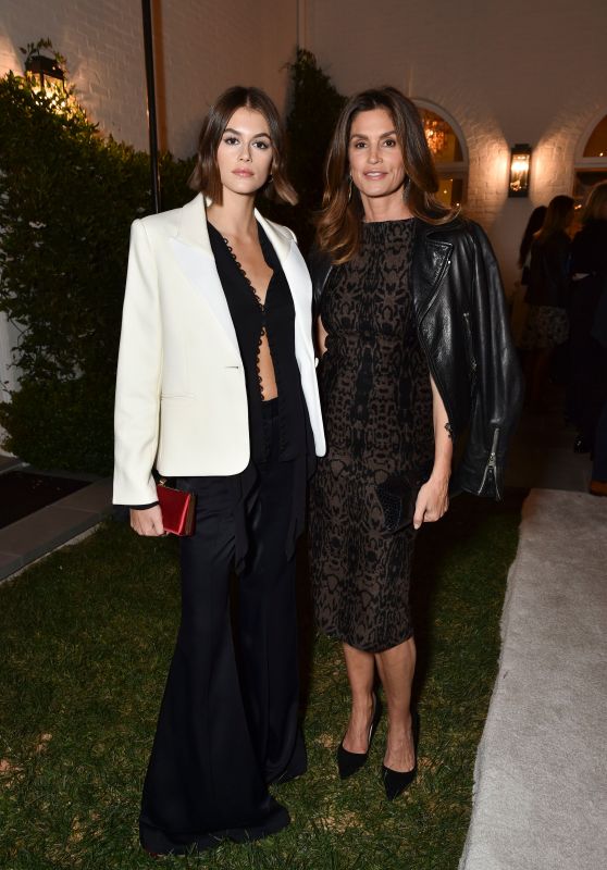 Kaia Gerber and Cindy Crawford - A Sense of Home Gala in Los Angeles 11/01/2019
