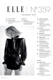 Karine Vanasse - ELLE Québec France December 2019 Issue