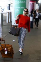 Katharine McPhee in Travel Outfit 11/09/2019