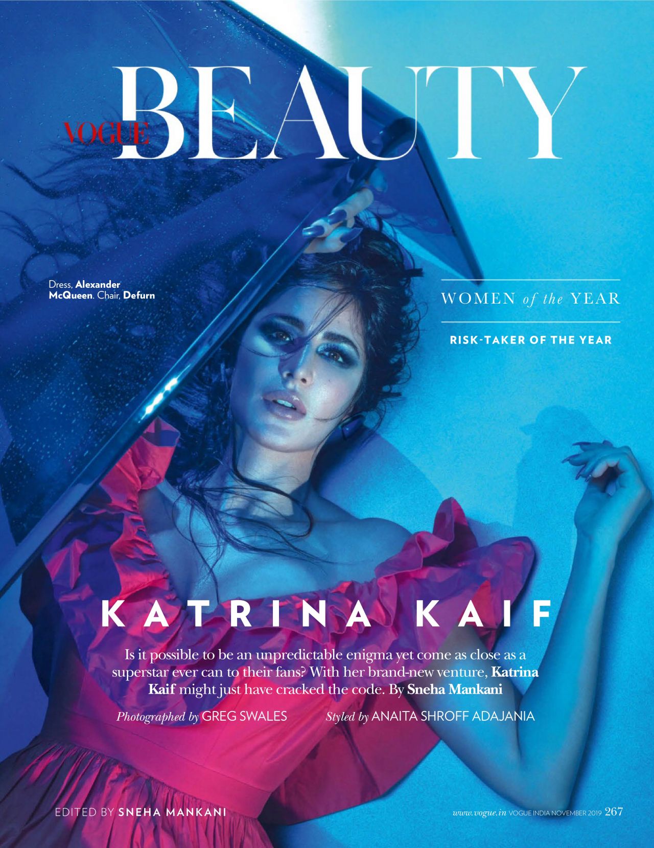 Katrina Kaif Vogue Magazine India November 2019 Issue
