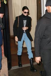 Kendall Jenner Street Style - Leaves Her Hotel in NYC 11/17/2019
