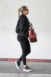 Khloe Kardashian in Tights - Los Angeles 11/01/2019