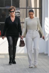 Kim Kardashian in Casual Attire - Calabasas 11/19/2019