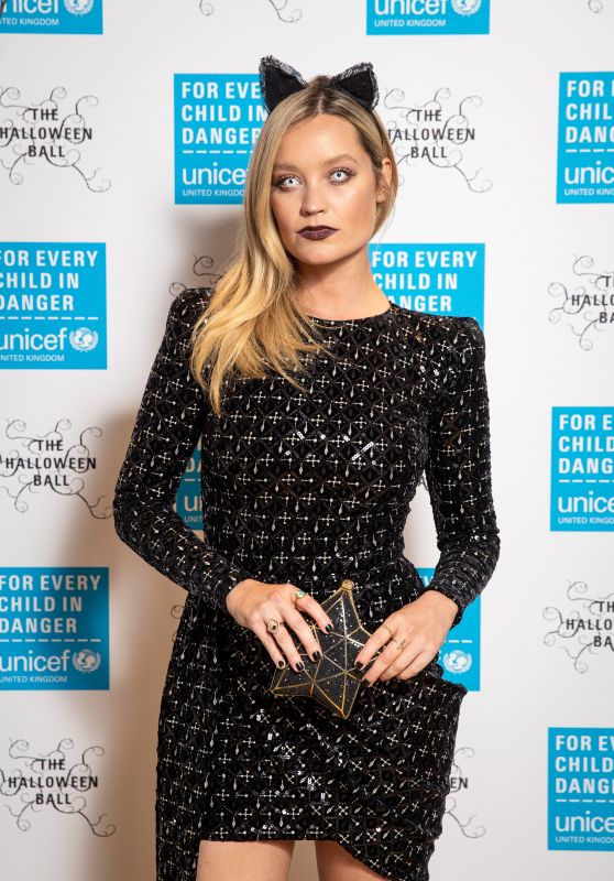 Laura Whitmore - UNICEF Halloween Ball in London 10/30/2019