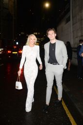Lucie Donlan and Joe Garratt – Arriving at The Beauty Awards 2019 with ASOS
