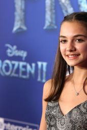 Mattea Conforti – “Frozen 2” Premiere in Hollywood