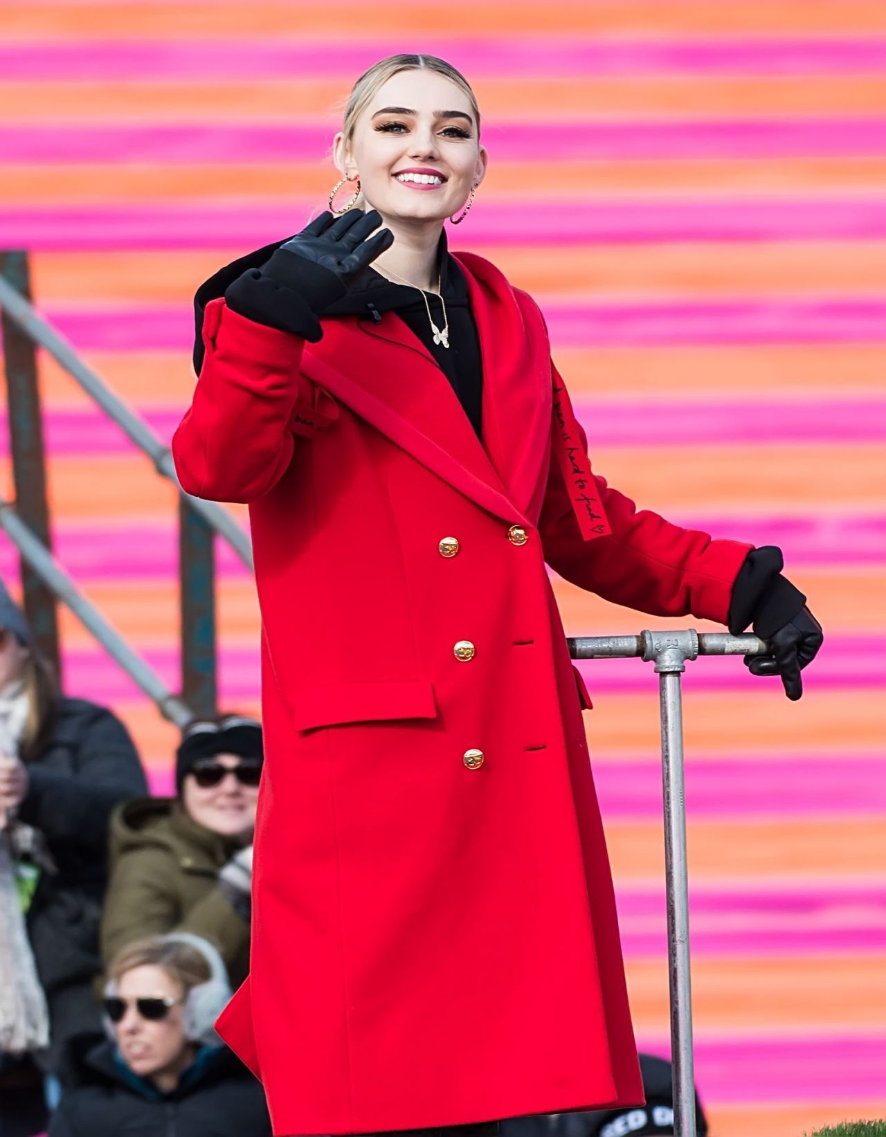 Meg Donnelly - 100th 6ABC Dunkin' Thanksgiving Day Parade in