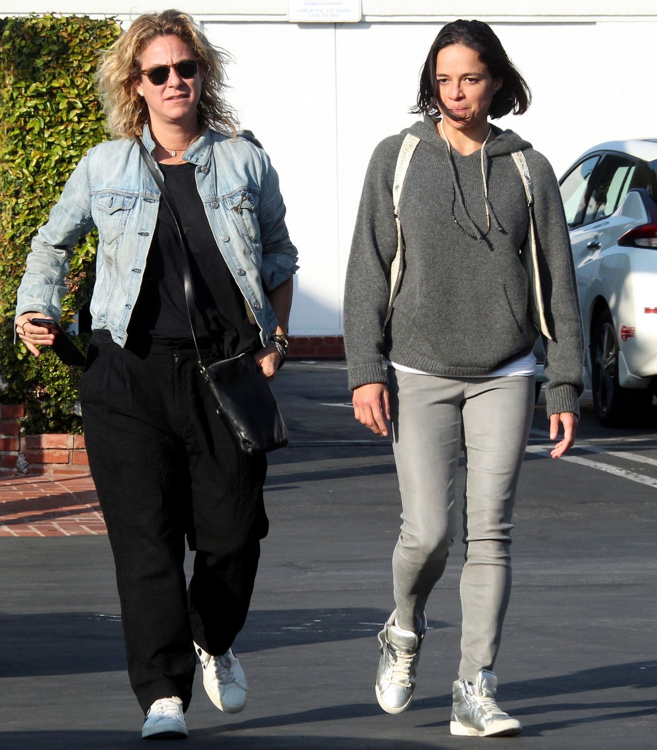 Michelle Rodriguez Out In West Hollywood 11 25 2019 Celebmafia
