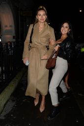 Montana Brown - Arriving at Bagatelle in London 11/27/2019
