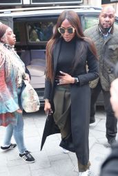 Naomi Campbell - Arrives at Global Offices in London 11/28/2019