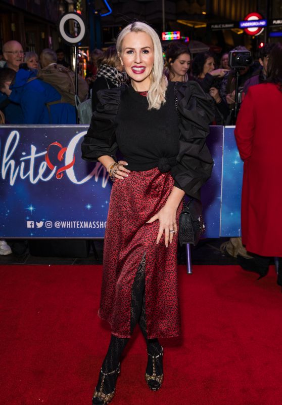 Naomi Isted – White Christmas Musical Press Night in London 11/25/2019