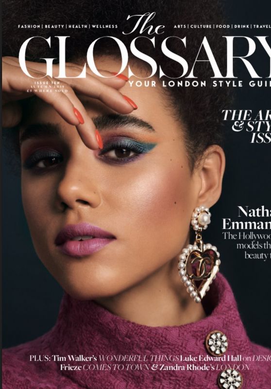 Nathalie Emmanuel - The Glossary x Chanel November 2019 Issue