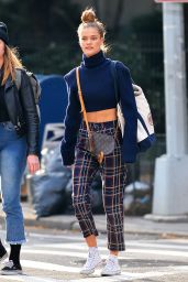 Nina Agdal Street Style - Out in New York 11/13/2019