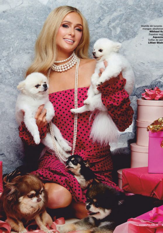 Paris Hilton – Vogue Magazine Spain December 2019 Issue