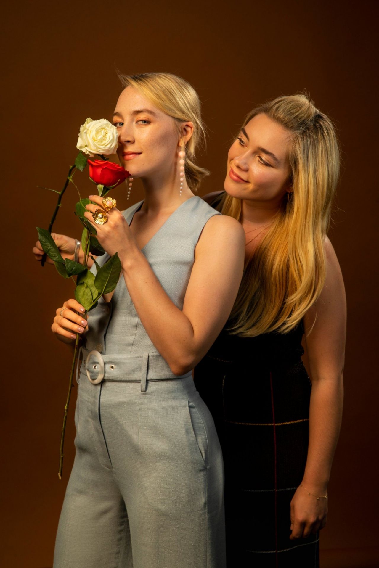 Saoirse Ronan and Florence Pugh Photoshoot for LA Times