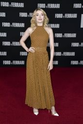 Sarah Bolger – “Ford v Ferrari” Premiere in Hollywood