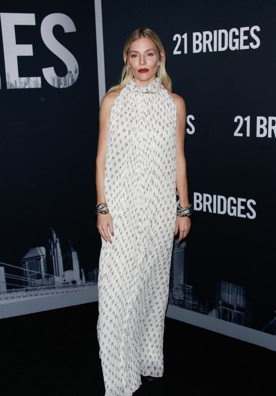 Sienna Miller – “21 Bridges” Special Screening in NYC